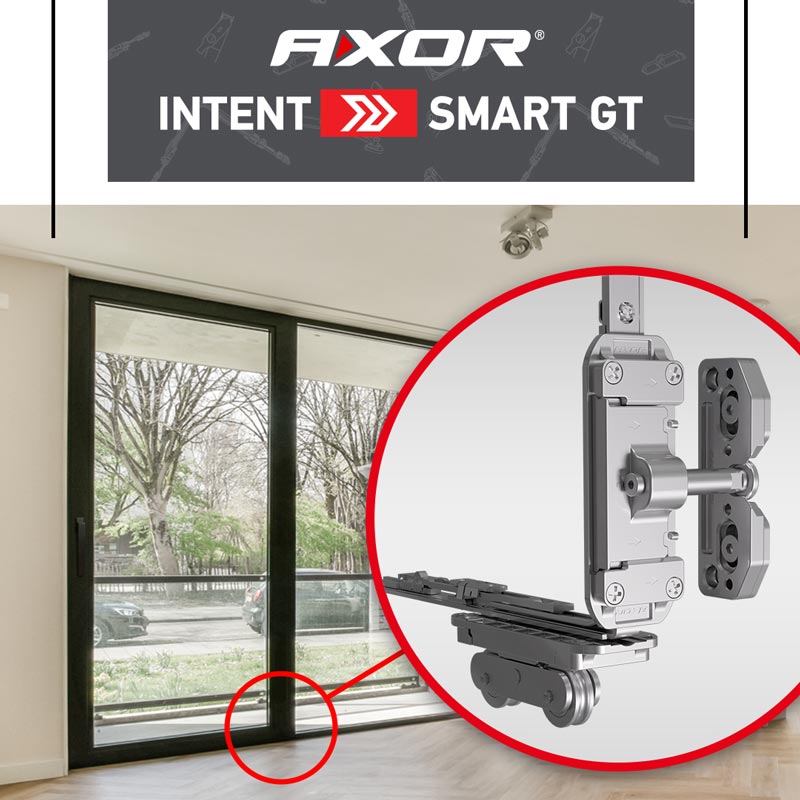 Розсувні системи нового покоління: AXOR Intent Smart GT — українська фурнітура, що дивує простотою